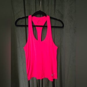Nike Bright Pink Racerback Dri-FIT Workout Tank